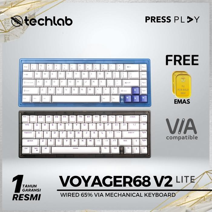 Press Play Voyager68 / Voyager 68 Lite Mechanical Keyboard