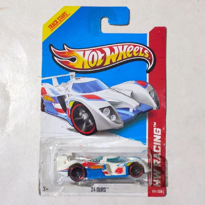 Pilihan- Hotwheels Hot Wheels 24 Ours Putih 2013 Hw Racing