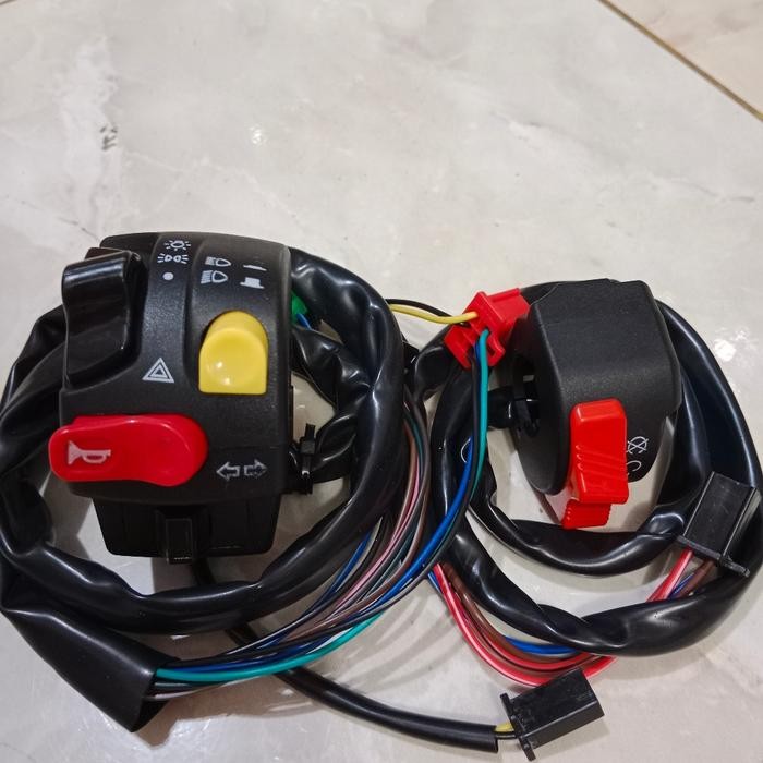 Ready set saklar kiri model ktc universal semua motor scoopy vixion cbr satria fu dll