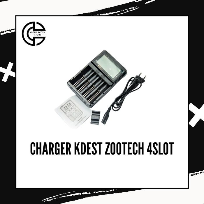 NEW ZOOTECH R4 BATTREY CHARGER 4 SLOT AUTHENTIC BY ZOOTECH