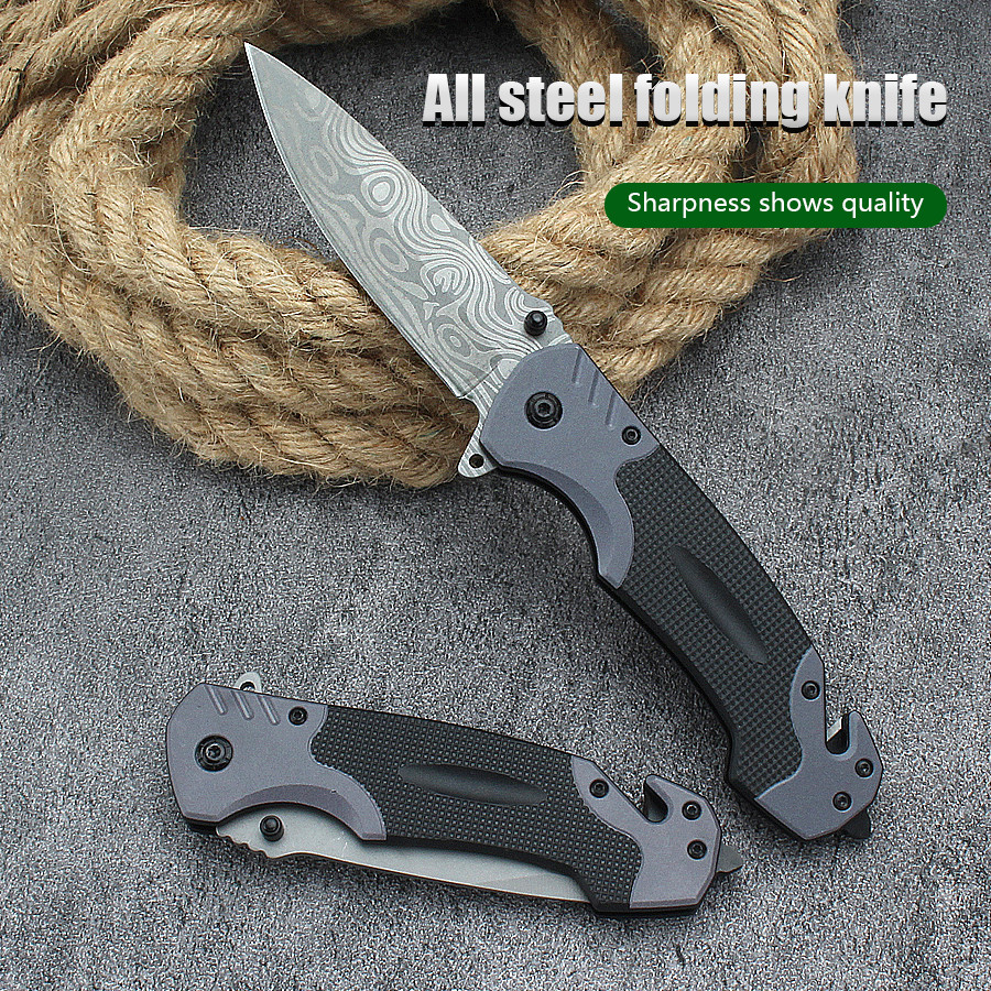 Folding knife, outdoor function, stainless steel small knife, portable folding knife, fruit knife,
