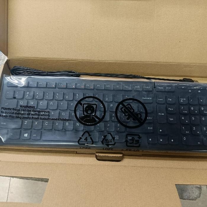 ORIGINAL Lenovo Keyboard PC In One Lenovo Keyboard Komputer Mouse READY STOCK