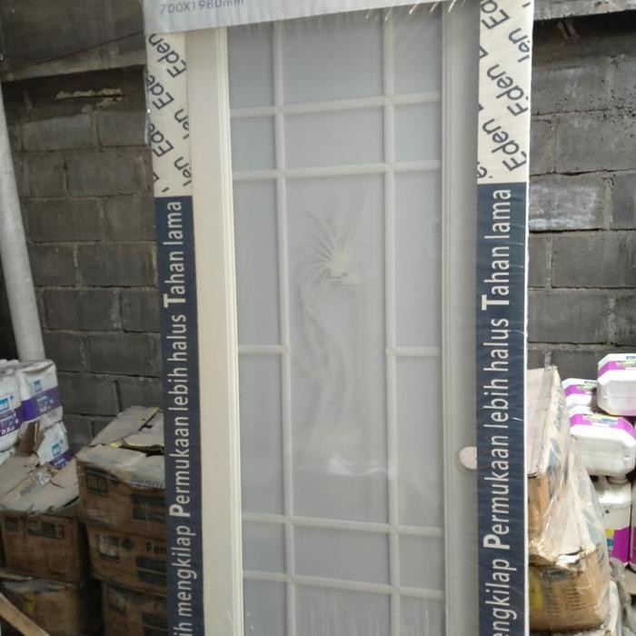 Pintu kamar mandi UPVC 70x200 + Kusen
