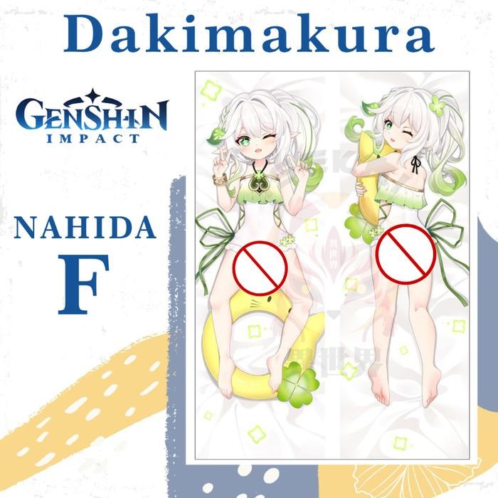 DAKIMAKURA NAHIDA GENSHIN IMPACT - Sarung bantal Waifu Anime Game Genshin Impact Nahida