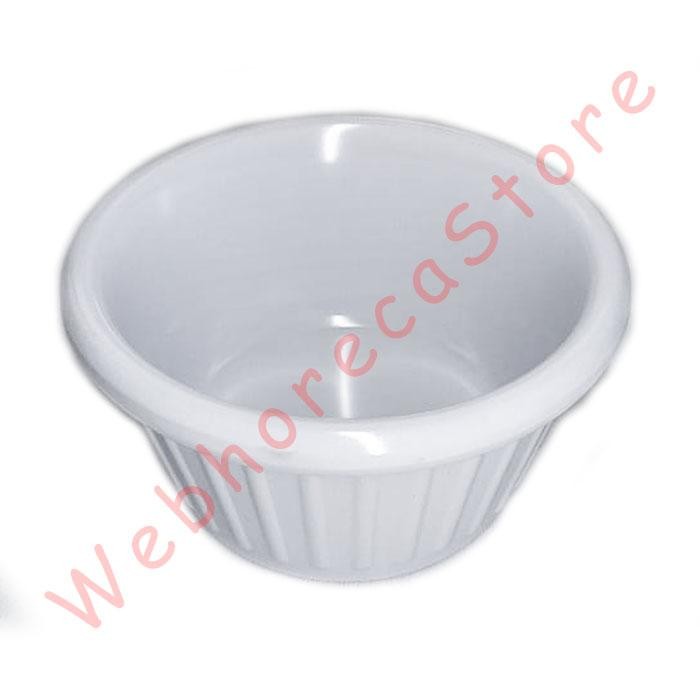 Wavy Ramekin Melamine 7x3.6cm / Sloki Tempat Saus Melamin 75ml