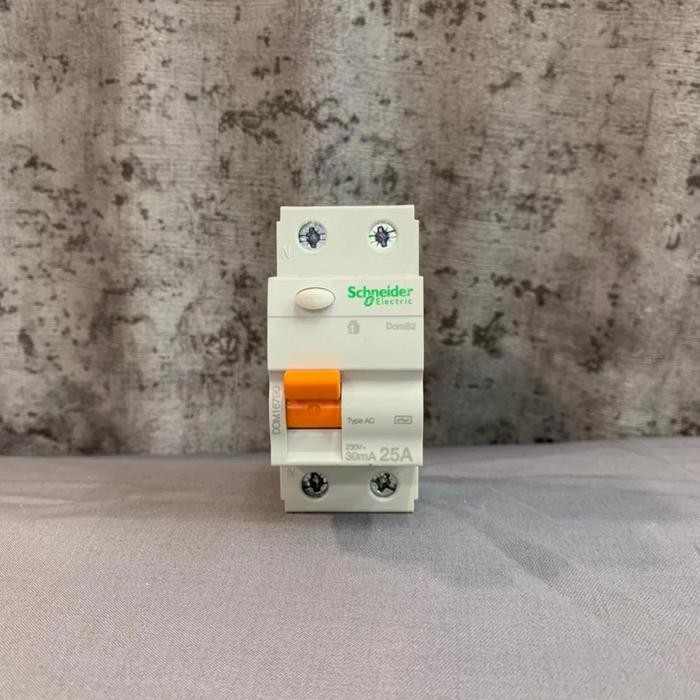 ELCB 1P+N 25A 30 ma merk schneider