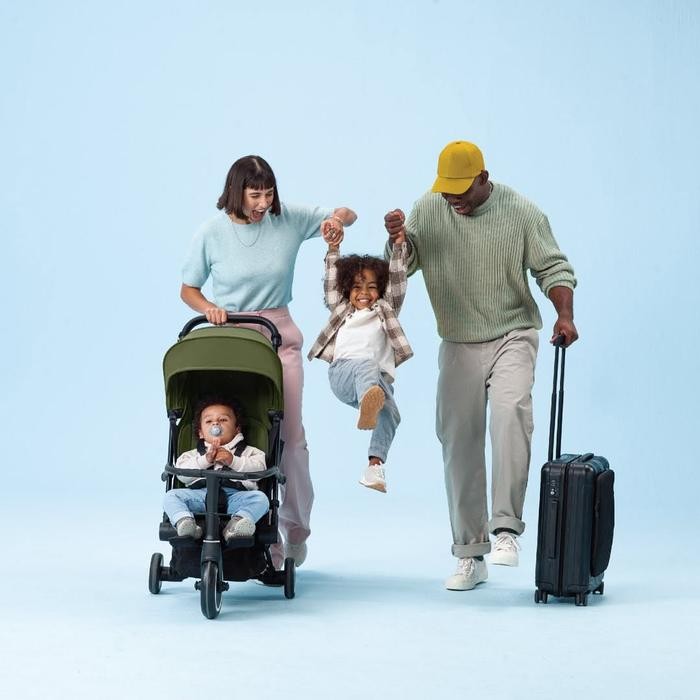 smarTrike Traveler Active Sepeda Stroller Bayi Roda Tiga