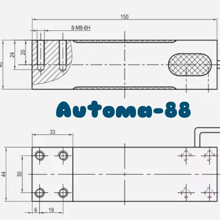 STRAIN GAUGE PRESSURE SENSOR 300KG LOADCELL 300KG LOAD CELL 300 KG
