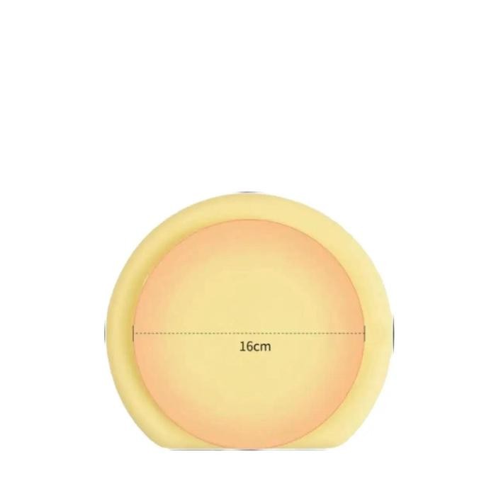 Piring Hisap + Sendok + Garpu Set Alat Mkn Set Piring Silikon Tahan Air