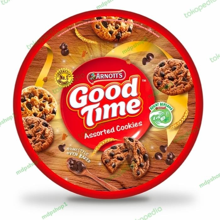 Good Time Assorted Cookies Kaleng 277 g