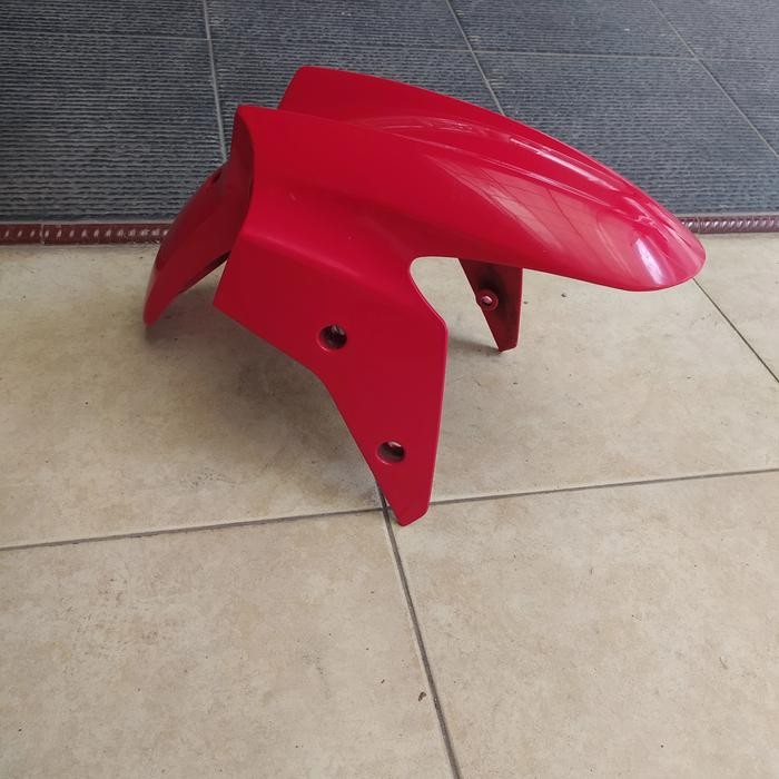 spakbor slebor depan ninja 250 karbu original merah best seller