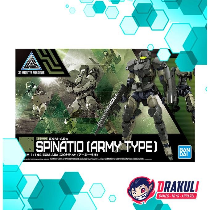BANDAI Plamo 30MM EXM-A9a Spinatio (Army Type)