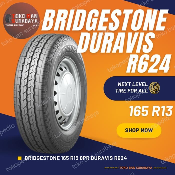 Ban BRIDGESTONE 165R13 8PR 165/13 165 R13 8pr DURAVIS R624