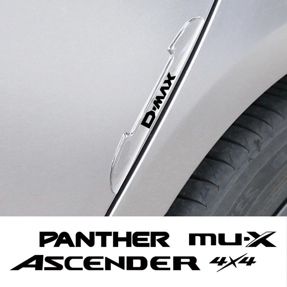 Car Anti-collision Strip Door Edge Sticker Rearview Mirror Protector Auto Accessories For Isuzu DMAX