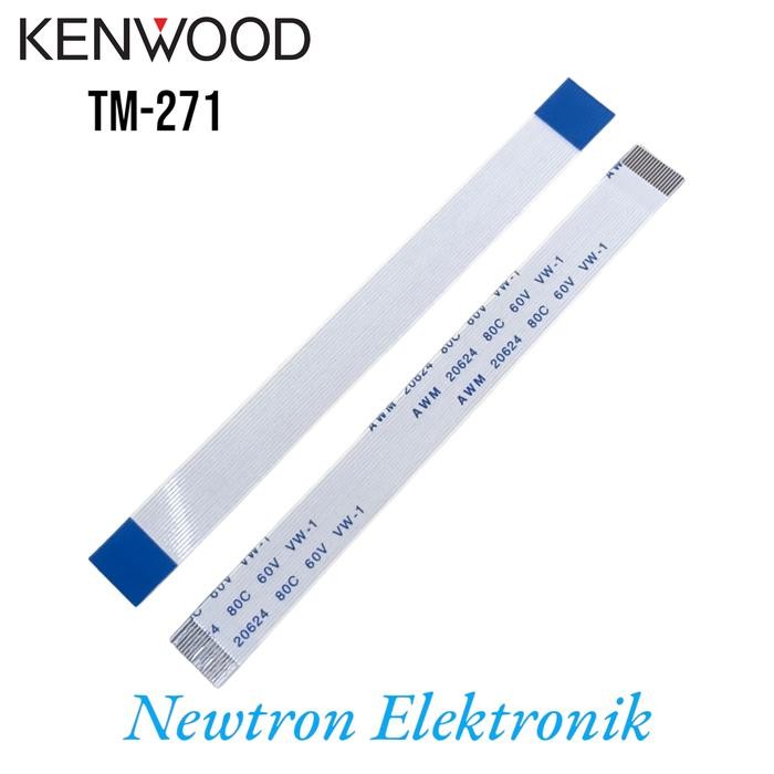 3j4e- Flat Kabel Flexibel Tm271 Fleksibel Radio Rig Kenwood Tm-271 Tm 271
