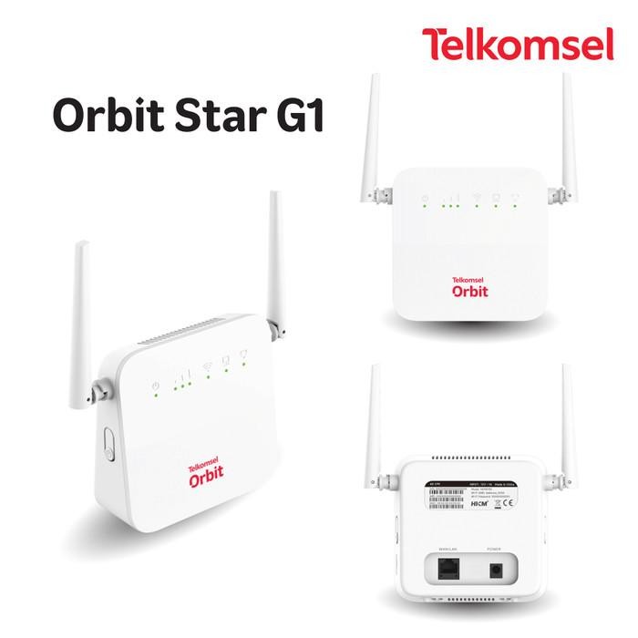 MODEM ORBIT TELKOMSEL STAR G1 WIFI FREE KUOTA 150 GB / 6BULAN