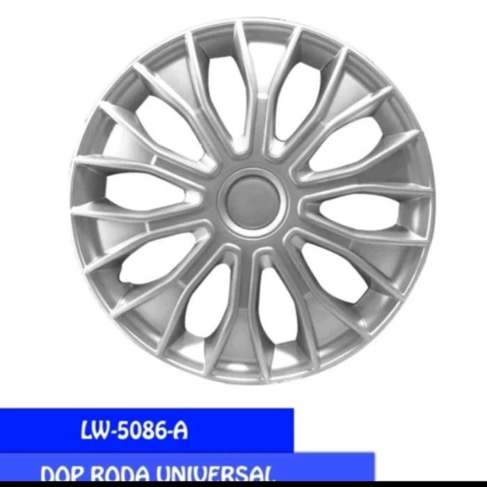 wheel dop cover velg mobil Suzuki Futura ring 13 dan 14 inch silver