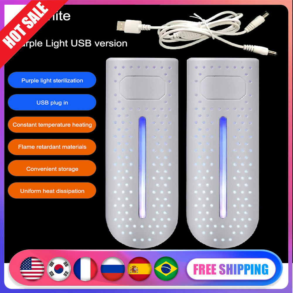 Shoe Dryers UV Sterilization Dehumidification Portable Shoe Rack Heater Deodorizer Dehumidifier Devi