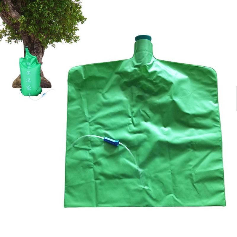 Plant Self Watering Bag 1pcs PVC Plant Life Support Drip Bag Foldable Garden Drip Irrigation Bag For