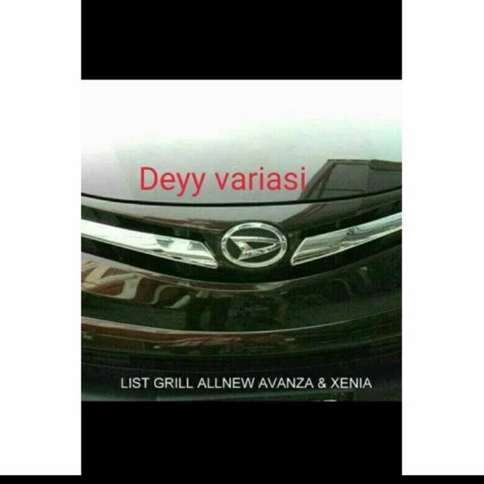 Grosir List Grill Tengah Mobil Avanza Xenia 2012-2014 Terlariss 