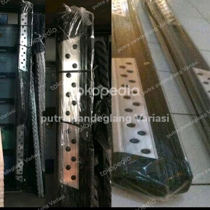 Ready Foot step injakan samping mobil APV lama / apv ARENA model bintik-bintik plus breket komplit