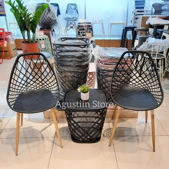 informa set kursi & meja teras minimalis