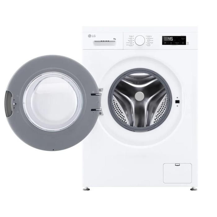 LG FB1208S6W Mesin cuci 8 kg Front loading inverter 8kg LG FB1208