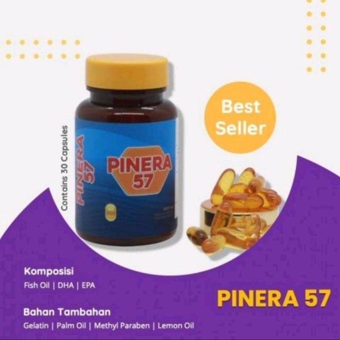 Pinera 57 Fish Oil Pinus Merah Korea