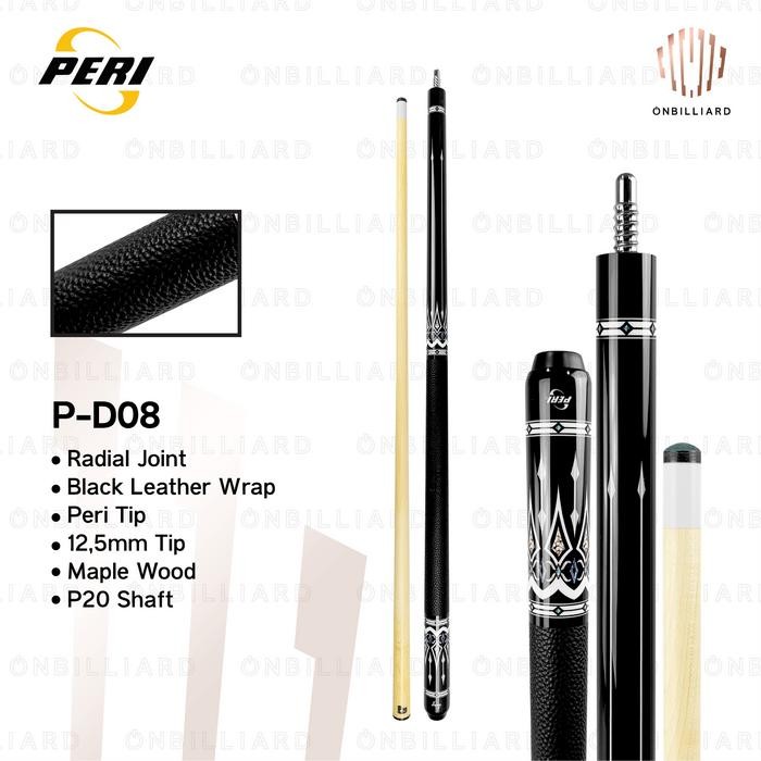 PERI PD BARON Series Stick Billiard Low Deflection P-D04 P-D05 P-D06 P-D07 P-D08 P-D09 P-D10 P-D11