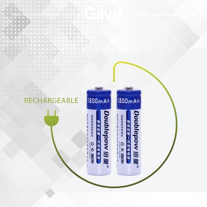 luqd- Baterai Cas Aa Batu Baterai Cas Battery Rechargeable Isi Ulang A2