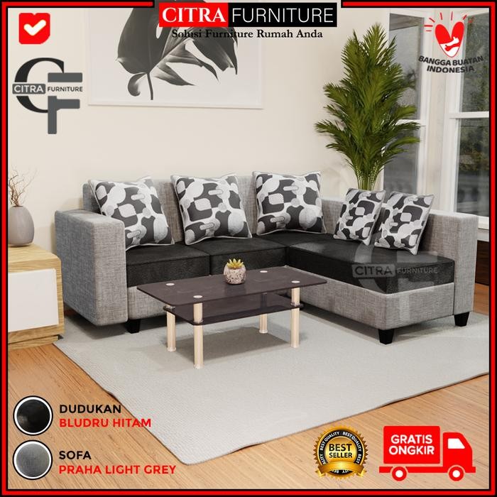Sofa sudut minimalis (FREE ONGKIR)