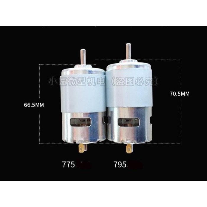 PAKET DINAMO MOTOR DC 795 PLUS BRACKET