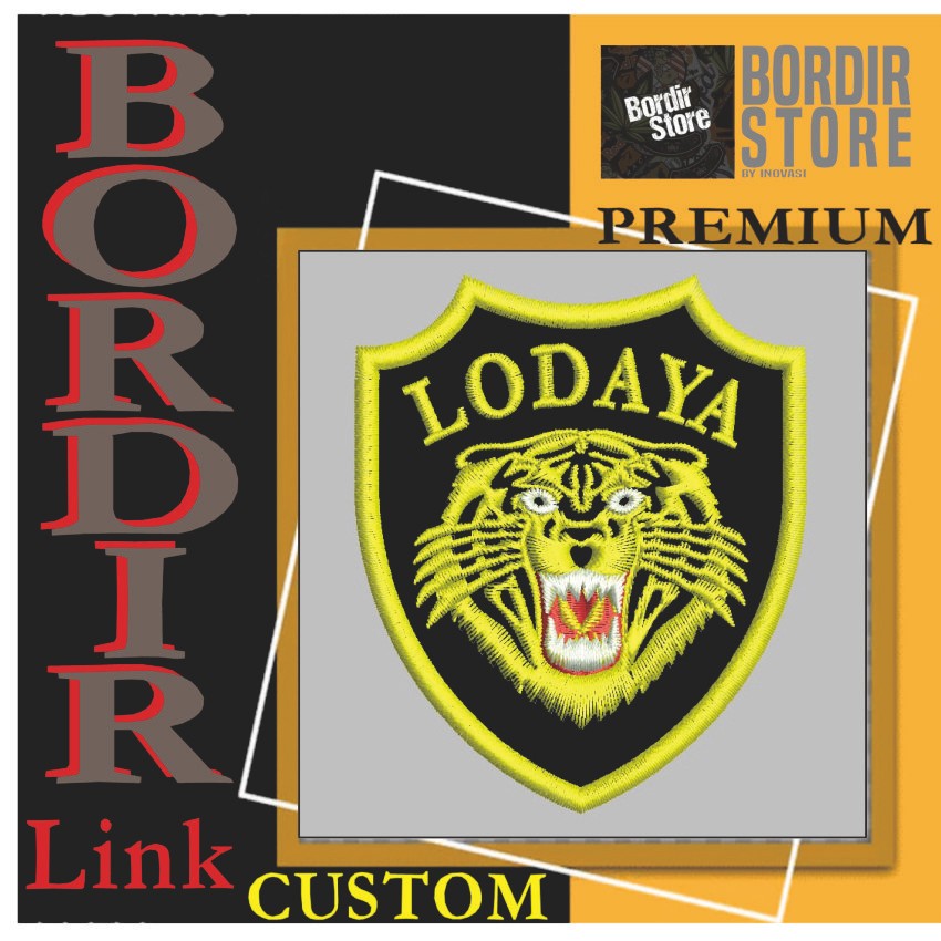 LODAYA MAUNG SILIWANGI BS-1360 PATCH BORDIR LOGO/EMBLEM