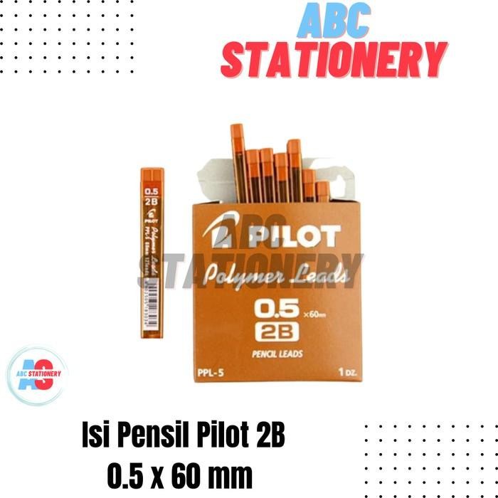 gg6c- Isi Pensil Pilot 0.5 X 60 Mm 2B