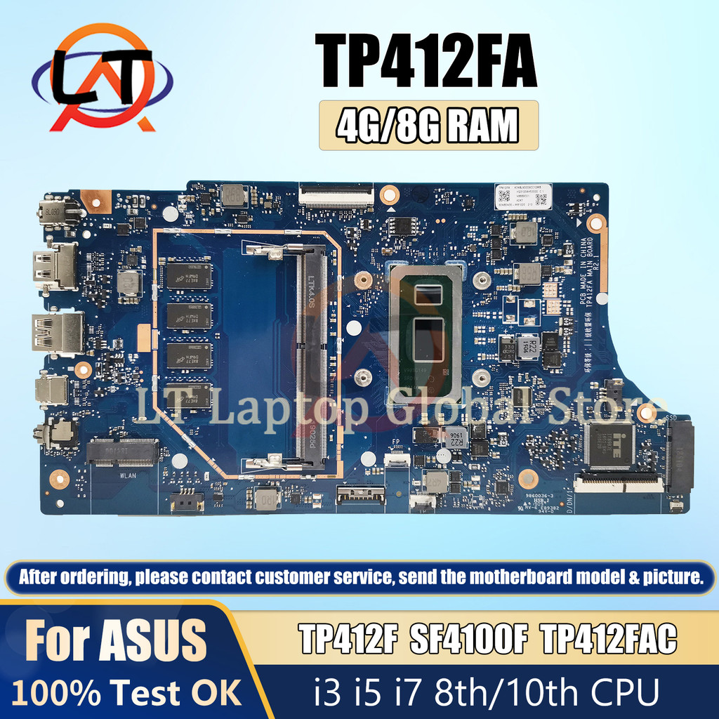 Casing Laptop TP412FA pc mainboard support ASUS Vivobook Flip 14 SF4100F TP412F  TP412FAC laptop mot