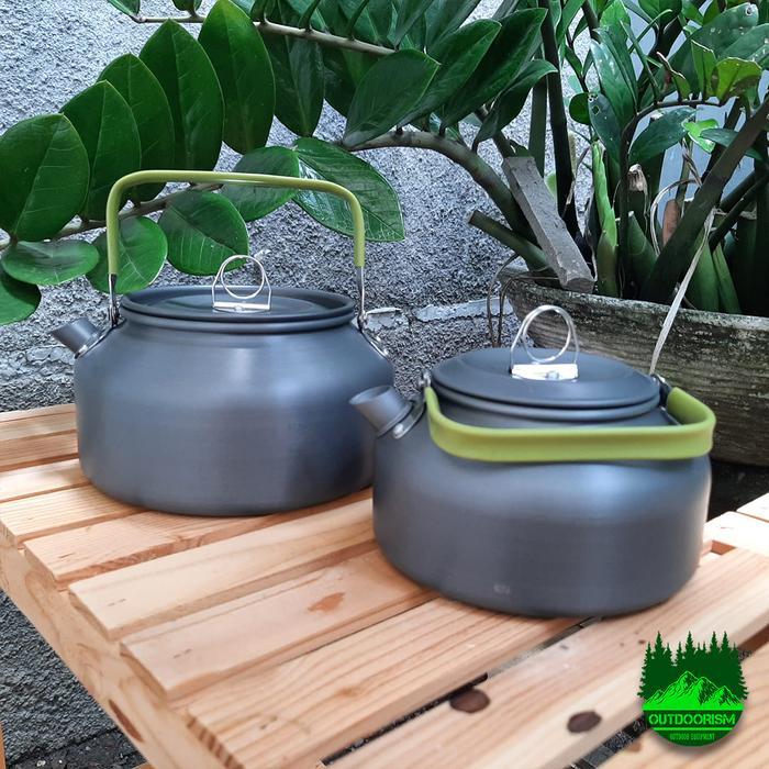 Teko Kettle DS 12 dan DS 08 Teapot Camping Teko Camping Teko Outdoor DS 12