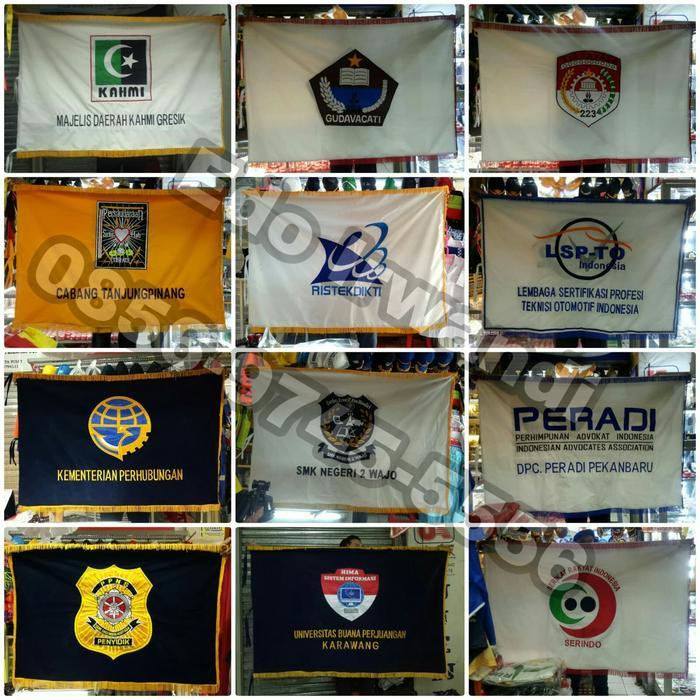 Bendera Pataka Bendera Logo Bordir Bendera Bordir Bendera Ruangan