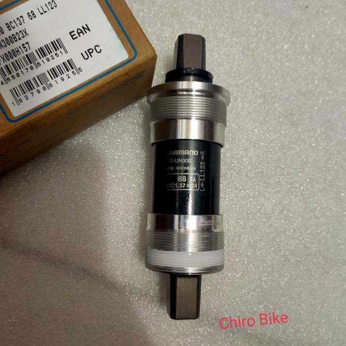 Baru Bb Kotak Bottom Bracket Shimano Un300 123 Sepeda Mtb Balap 123Mm Bearing