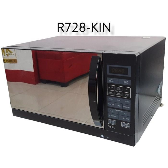 Microwave Sharp R-728(K)-IN 25 Liter - Putih/Hitam