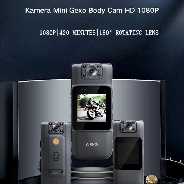 L12 Wifi action camera 4k Kamera Motor VLog Cam 360 Kamera Olahraga Untuk Merekam Rapat Kamera Tubuh