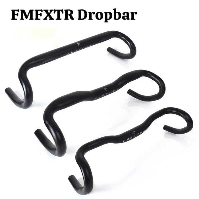 FMFXTR Dropbar Handlebar Stang Drop Bar Flare Sepeda Gravel Balap Roadbike Bike 31.8 Alloy Flared