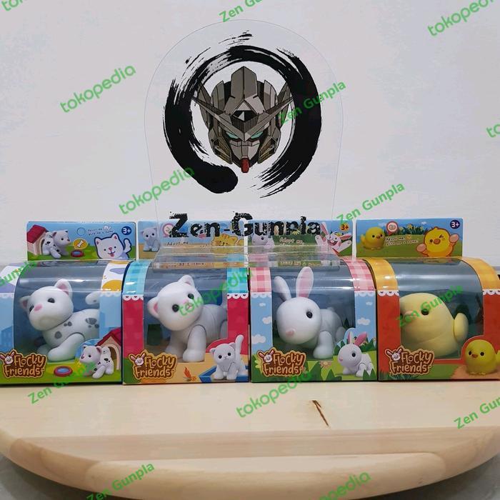 NEW APOLO FLOCKY FRIENDS MAINAN ANAK TOYS CHICK CAT DOG RABBIT