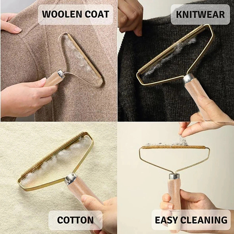 Portable Lint Remover Pet Hair Remover Brush Carpet Wool Coat Clothes Lint Pellet Manual Shaver