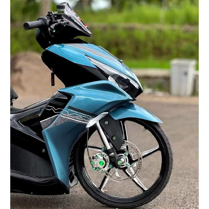 Shock Depan Sleep Engine Ag Style Bahan Mio Set Baru Bhotom Shock Depan Mio
