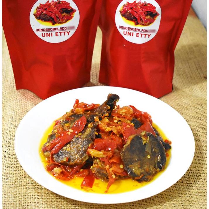 Lidah Balado / Lidah Sapi Goreng Balado / Siapa Saji (Kemasan Vakum) - Tanpa Pengawet - Uni Etty