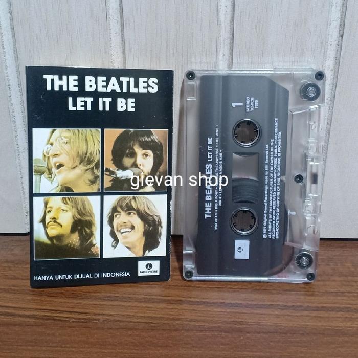 Promo Kaset Pita Tape The Beatles Let It Be Terlaris