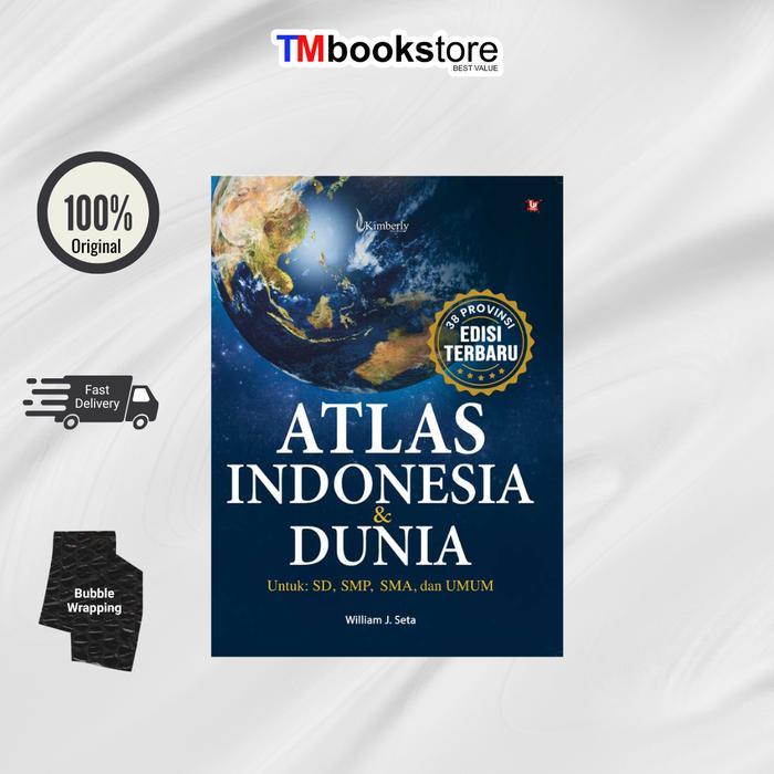 BUKU ATLAS INDONESIA & DUNIA