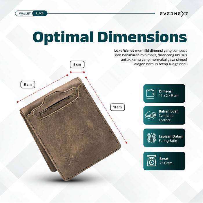 Eiger - Apparel Dompet Pendek Pria Dompet Bifold Luxe Pria Dompet Kulit Pria Dompet Pria Terbaru