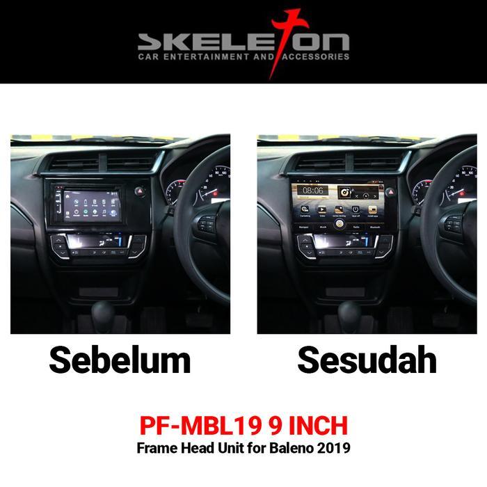 Frame Head Unit Mobilio Android 9 Inch Skeleton
