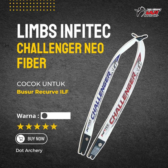 Limbs Recurve Infitec Challenger Fiber Ilf Limbs Busur Recurve & Barebow